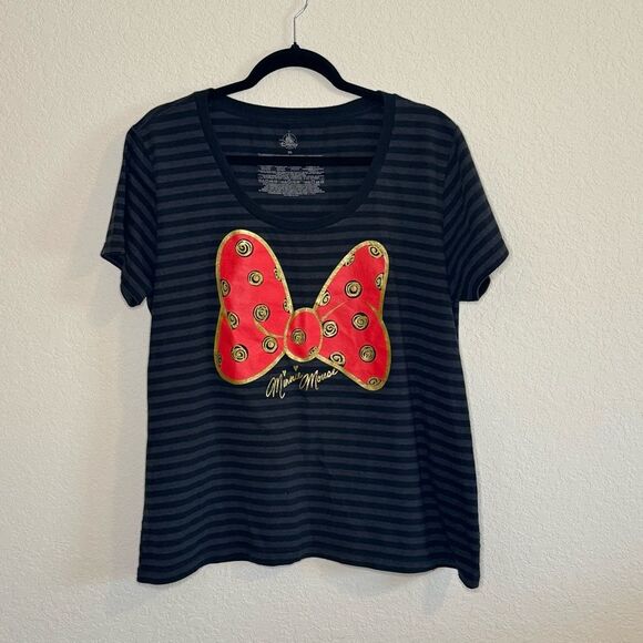 Disney Minnie Mouse Bow Tee Shirt Top Size 2XL or 4XL - Picture 1 of 4